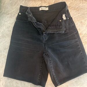 Madewell Slim Wide-leg Crop Shorts
